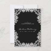 White Lace Wreath Memorial Funeral Loved One (正面)