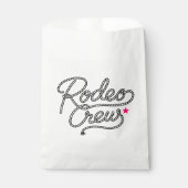 White Last Rodeo Bach Party Gift フェイバーバッグ (正面)