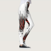 White Lava Flow Leggings レギンス (右)