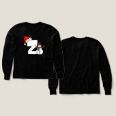 White letter z christmas gift  (デザイン 正面＆背面)