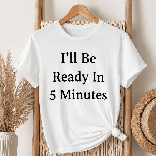 White Lie Party 5分以内に準備しますTシャツ Tシャツ