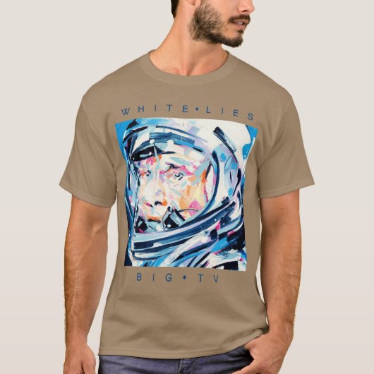 WHITE LIES バンド BIGV ギフト ボーイ Tシャツ (正面)