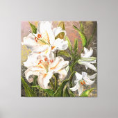 White Lilies Canvas Print キャンバスプリント (正面)
