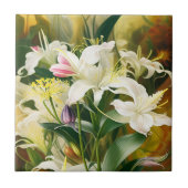 White Lilies in Bloom タイル (正面)