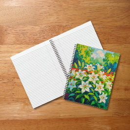 White Lilies Notebook ノートブック