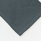 White line art rainbow in red blue background フリースブランケット (角)