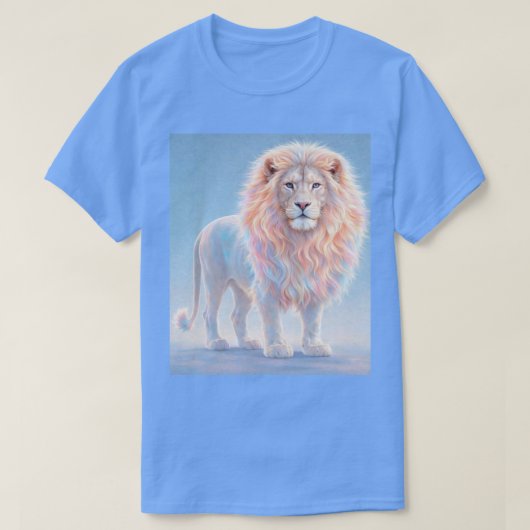 White lion T-Shirt Tシャツ (デザイン正面)