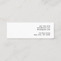 White Logo | Custom Jewelry Stud Earring Branding