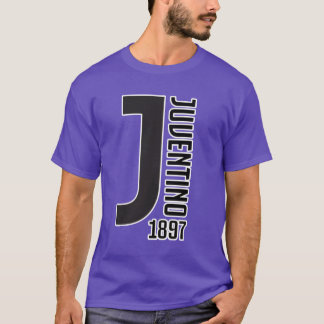 White Long Juventino 1897 girl Tシャツ