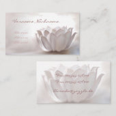 White Lotus 名刺 (正面/裏面)
