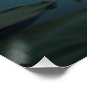 white lotus flower ポスター (コーナー)