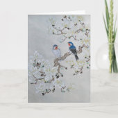 White Magnolia カード (正面)