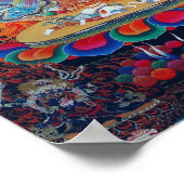 White Mahakala Poster ポスター (角)