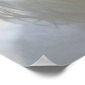 White Maltese Dog ポスター (角)