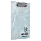 White Marble Business Logo Pro clipboard クリップボード (右)