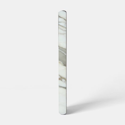 White marble granite luxury natural texture samsung galaxyケース (左側面)