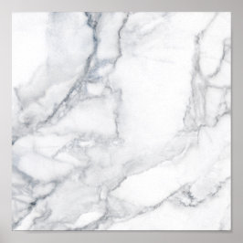 White marble texture ポスター