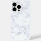White Marble Trendy Case-Mate iPhoneケース (裏面)