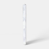 White Marble Trendy  Samsung Galaxyケース (左側面)