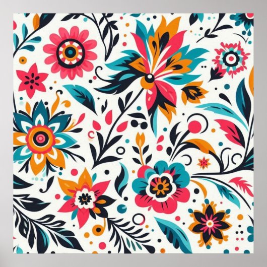 White Mexican Tasse ポスター (正面)