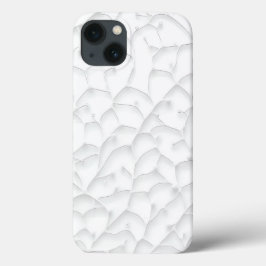 White Minimal Clean Look iPhone Case iPhone 13ケース
