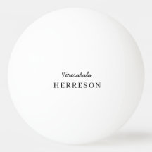 White Monogram Modern Minimalist Stylish Design