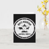 White Mountain National Forest New Hampshire Maine カード (黄色い花)