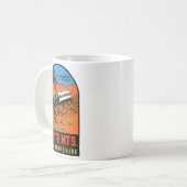 White Mountains New Hampshire  コーヒーマグカップ (正面左)