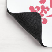 White Mouse Pad "First Lesson" — 学校へ行こう マウスパッド (コーナー)