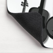 WHITE-MOUSEPADの5部分バンド マウスパッド (コーナー)