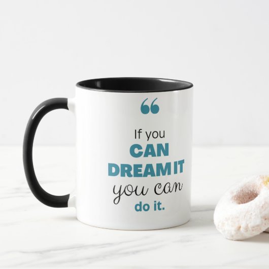 white mug for coffee OR tea マグカップ (ドーナツ)