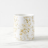 White Mug with golden stars コーヒーマグカップ (中央)