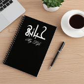 White on Black My Life Arabic حياتي Memoir  ノートブック