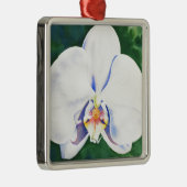 White Orchid メタルオーナメント (右)