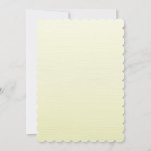 White Orchid & Vine Baptism  招待状 (裏面)