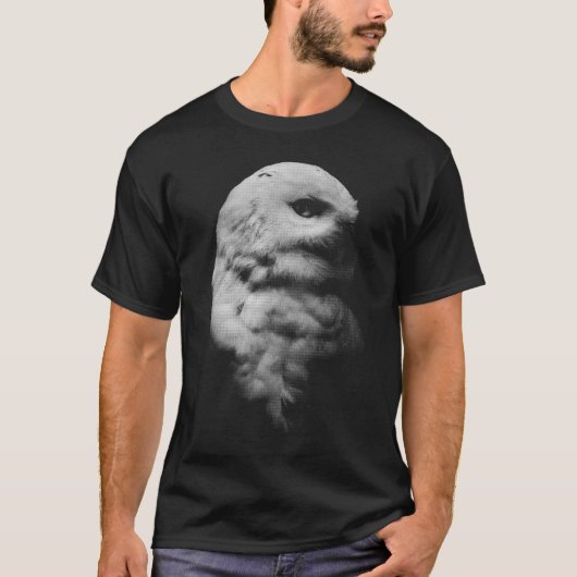 white owl tシャツ (正面)