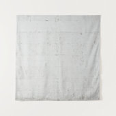 White painted concrete wall concrete タペストリー (正面)