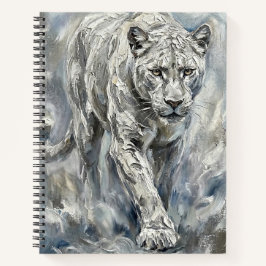 White Panther Journal – Ethereal Majesty Symbolic  ノートブック