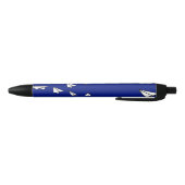 White paper planes on blue 黒ボールペン (ボトム)