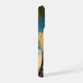 White Peacock iPhoneケース (右側面)