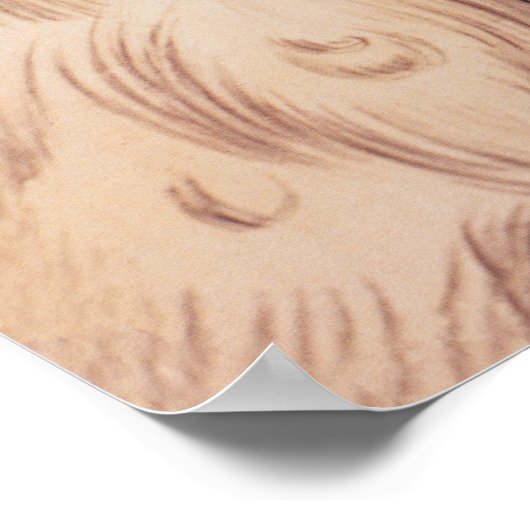 White Peacocks Vintage Poster ポスター (角)