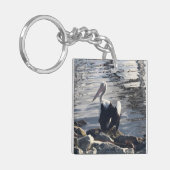 White Pelican キーホルダー (正面左)