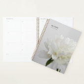 White Peony Minimalist Planner プランナー手帳 (ディスプレー)