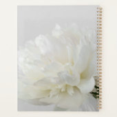 White Peony Minimalist Planner プランナー手帳 (裏面)
