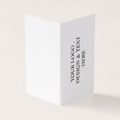 White Personalized Your Logo & Text Here  (外部)