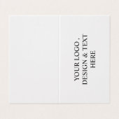White Personalized Your Logo & Text Here  (外部フラット)