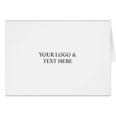 White Personalized – Your Logo & Text Here (正面横)
