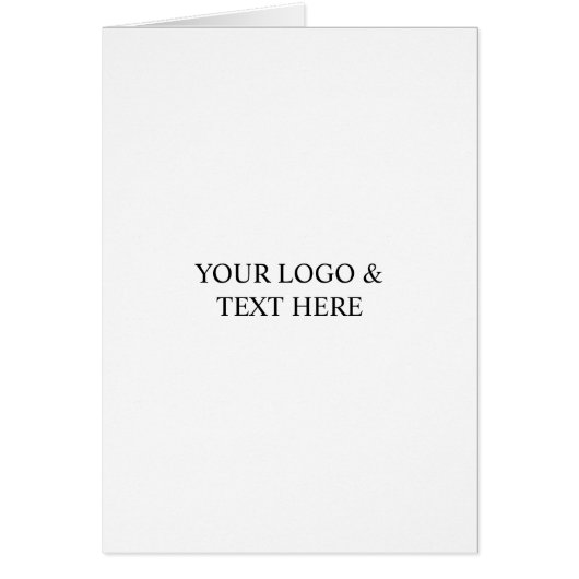 White Personalized – Your Logo & Text Here (正面)
