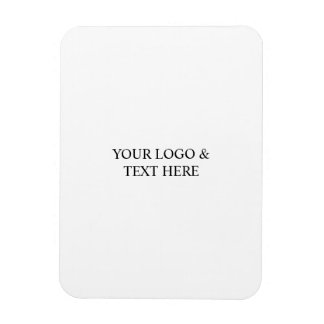 White Personalized – Your Logo & Text Here マグネット