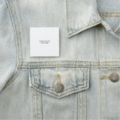 White Personalized – Your Logo & Text Here 名札 (インサイチュ)